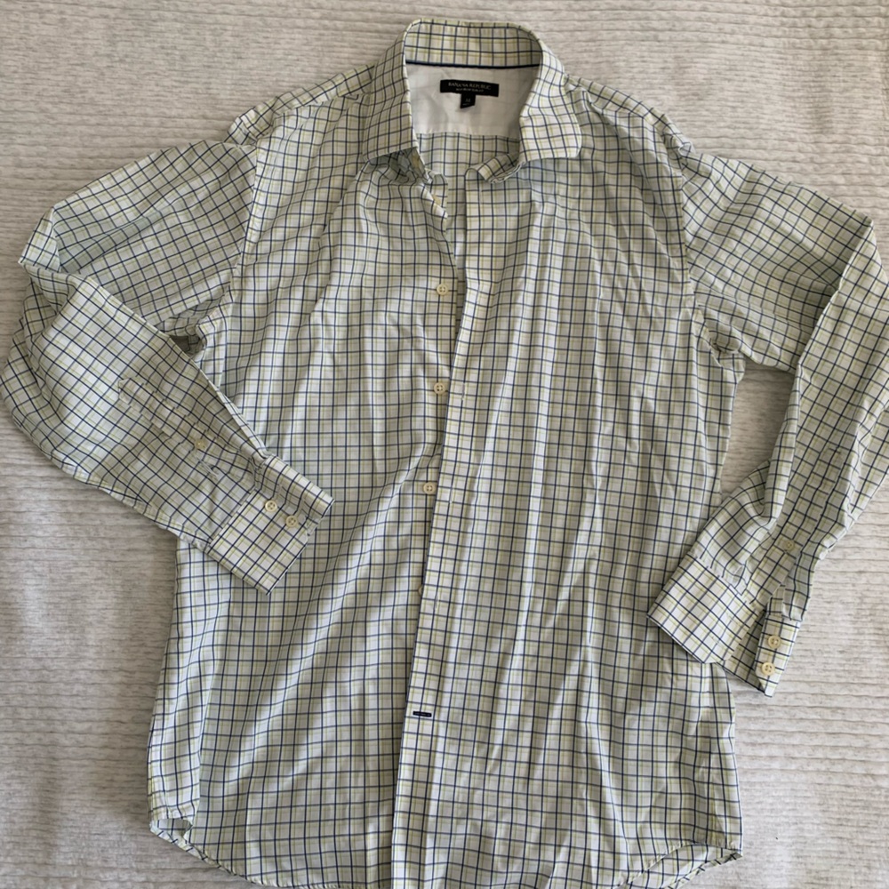 Banana Republic Men’s Non-Iron Slim Fit Shirt - M